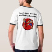thai_trap_logo, Team Jean Carrillowww.StrikeCom.. T-shirt (Achterkant)