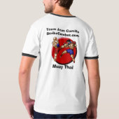 thai_trap_logo, Team Jean Carrillowww.StrikeCom.. T-shirt (Achterkant)