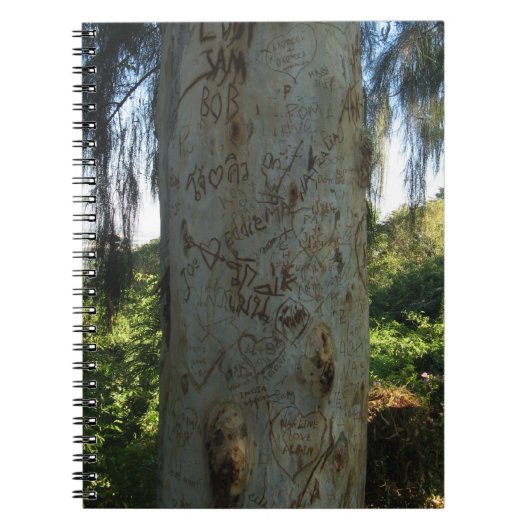 Thai Tree Graffiti Notitieboek (Voorkant)