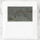 Thai Tree Graffiti Rechthoekige Sticker (Tas)