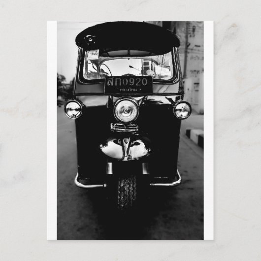 Thai Tuk Tuk Briefkaart (Voorkant)
