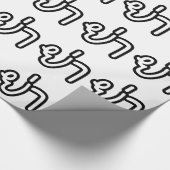 Thai (vaderlijk) grootmoeder - ย่ า / Ya Cadeaupapier (Hoek)