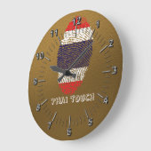 Thai vingerafdrukvlag grote klok (Hoek)