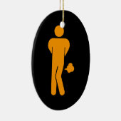 THAI-VOEDSEL KAN SPIEK ⚠ Funny Sign zijn : ⚠ Keramisch Ornament (Rechts)