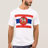 Thai War Flag Obverse T-shirt (Voorkant)