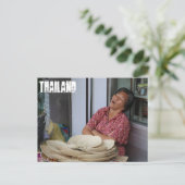Thai Woman Briefkaart (Staand voorkant)