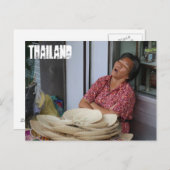 Thai Woman Briefkaart (Voorkant / Achterkant)