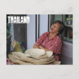 Thai Woman Briefkaart