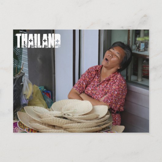 Thai Woman Briefkaart (Voorkant)