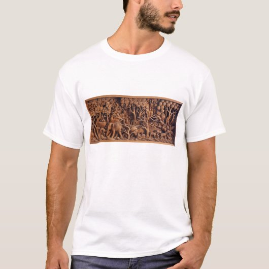 Thai Wood Carving T-Shirt (Voorkant)