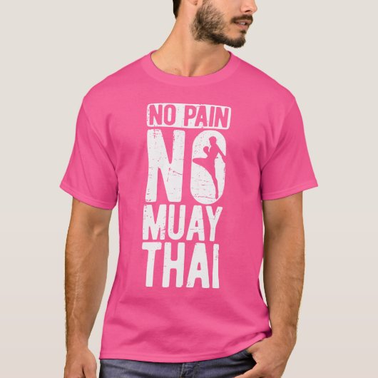 Thaiboxing Muay Thai T-shirt (Voorkant)