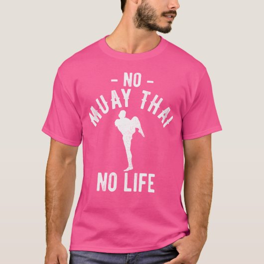 Thaiboxing Muay Thai T-shirt (Voorkant)
