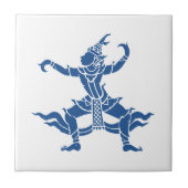 Thaidanser ⚠ Thailand bord ⚠ Tegeltje (Voorkant)