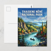 Thaidene Nëné Nationaal Park Canada Briefkaart (Voorkant / Achterkant)