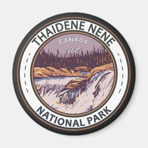 Thaidene Nene National Park Canada  badge Magneet