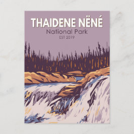 Thaidene Nene National Park Canada Travel  Briefkaart