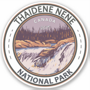 Thaidene Nene National Park Canada Travel  Sticker