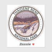 Thaidene Nene National Park Canada Travel  Sticker (Vel)
