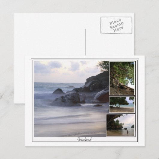 Thailand1, Thailand Briefkaart (Voorkant / Achterkant)