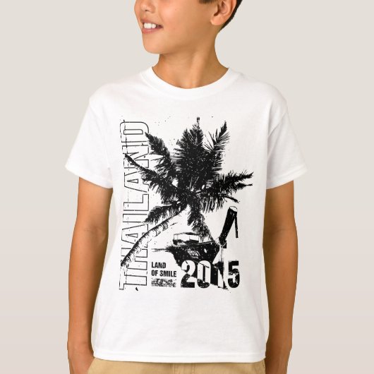 Thailand 2015 Kinderen T-Shirt (Voorkant)