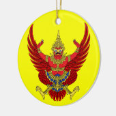 THAILAND* Aangepaste kerstversiering Keramisch Ornament (Links)
