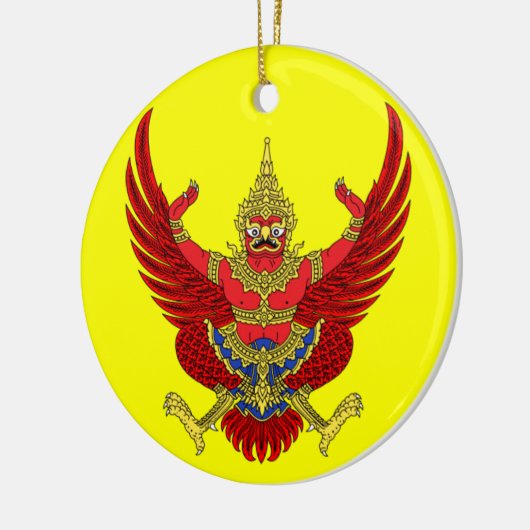 THAILAND* Aangepaste kerstversiering Keramisch Ornament (Links)