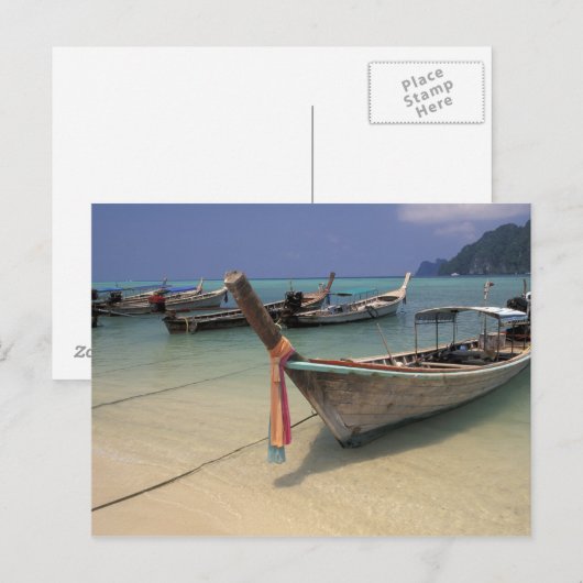 Thailand, Andaman Zee, Ko Phi Phi Island Briefkaart (Voorkant / Achterkant)