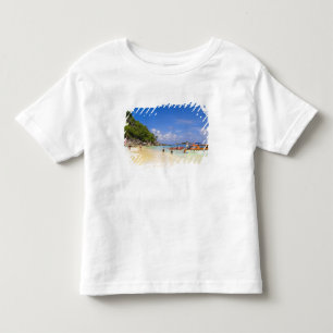 Thailand, Andaman Zee. Passagiers aan land op Kinder Shirts