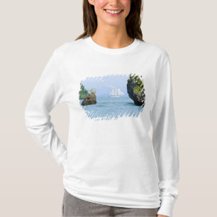 Thailand, Andaman Zee. Star Fyer-clipper schip 2 T-shirt