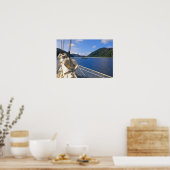 Thailand, Andaman Zee. Ster Fyer-clipper schip Poster (Keuken)