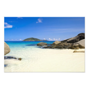 Thailand, Andamanzee. Ko Miang-eiland Similan Foto Afdruk