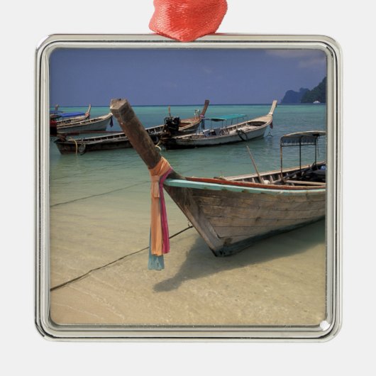 Thailand, Andamanzee, Ko Phi Phi-eiland, Metalen Ornament (Voorkant)