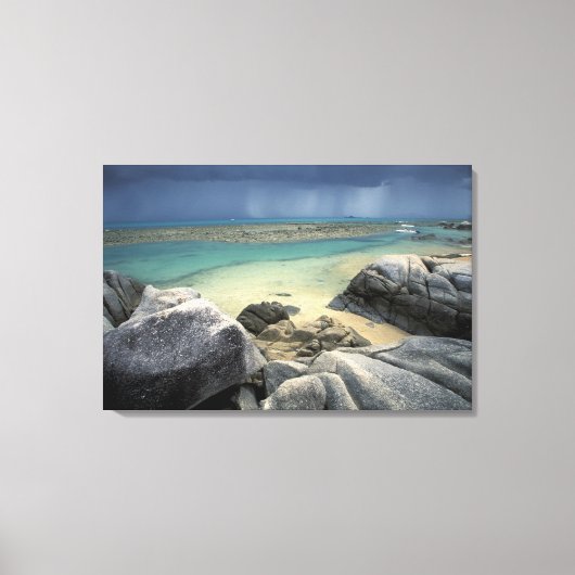 Thailand, Andamanzee, Ko Phi Phi-eiland, Schildera Canvas Afdruk (Voorkant)