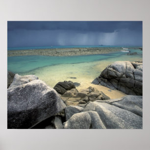 Thailand, Andamanzee, Ko Phi Phi-eiland, Schildera Poster