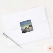 Thailand, Andamanzee, Ko Phi Phi-eiland, Schildera Vierkante Sticker (Envelop)
