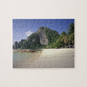 Thailand, Andamanzee, Ko Phi Phi-eiland, Strand Legpuzzel (Horizontaal)