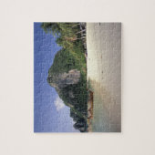 Thailand, Andamanzee, Ko Phi Phi-eiland, Strand Legpuzzel (Verticaal)