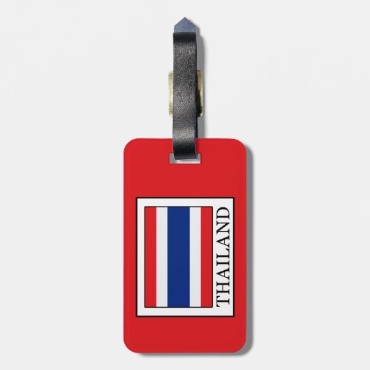 Thailand Bagagelabel (Achterkant verticaal)