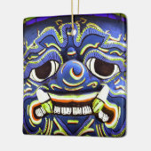 Thailand Bangkok Aangepaste kerstversiering Keramisch Ornament (Links)