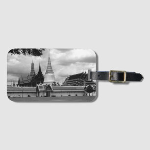  Thailand Bangkok Chapel Royal Palace uitzicht Bagagelabel
