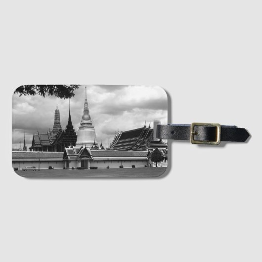Thailand Bangkok Chapel Royal Palace uitzicht Bagagelabel (Voorkant (horizontaal))