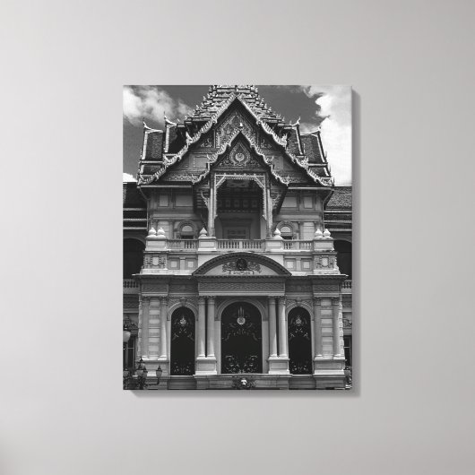 Thailand Bangkok De Chakri-groep Canvas Afdruk (Voorkant)
