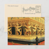 Thailand, Bangkok, Decoratie, Wat Phra Keo Briefkaart (Voorkant / Achterkant)