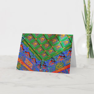 Thailand, Bangkok  Drakentempel Kaart