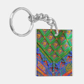 Thailand, Bangkok | Drakentempel Sleutelhanger (Voorkant Links)