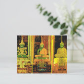 Thailand, Bangkok Emerald Buddha Briefkaart (Staand voorkant)