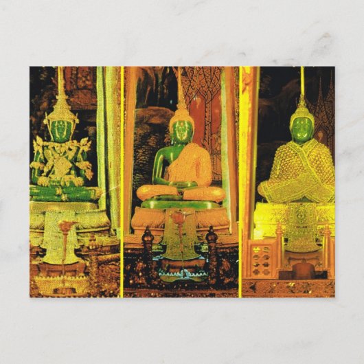 Thailand, Bangkok Emerald Buddha Briefkaart (Voorkant)