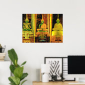 Thailand, Bangkok, Emerald Buddha Poster (Thuiskantoor)