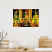 Thailand, Bangkok, Emerald Buddha Poster (Keuken)
