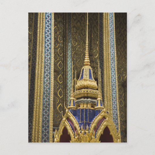 Thailand, Bangkok. Gegevens over de ornataal versi Briefkaart (Voorkant)